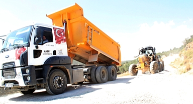 Belen Çakallı-Topboğazı Arasındaki 7,5 Km’lik Yol Yenileniyor