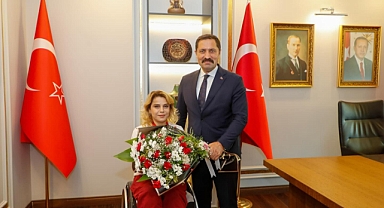 Bronz madalyalı milli sporcudan Hatay Valisi Masatlı’ya ziyaret