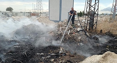 Çöplük Alanda Yangın