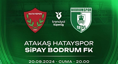 HATAYSPOR BODRUMSPOR’U AĞIRLIYOR