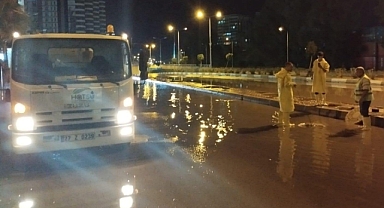 HATSU, İskenderun'da Su Baskınlarına Müdahale Etti