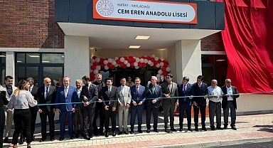 Hayırseverlerin Desteğiyle Yapılan Lise Açıldı