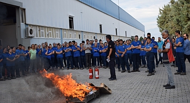 HBB İtfaiyesi Yangın Tatbikatı İle Farkındalık Yarattı