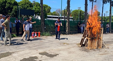 HBB İtfaiyesinden Yangına Müdahale Eğitimi