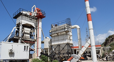 İkinci Asfalt Plent Tesisi De Onarıma Alındı