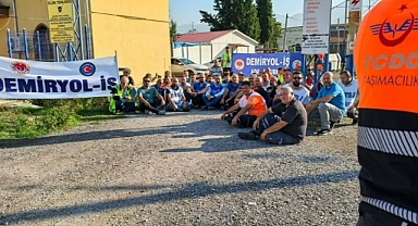 İŞÇİLERDE BIÇAK KEMİĞE DAYANDI