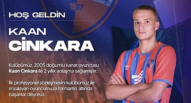 Kaan Cinkara İle 2 Yıllık Sözleşme İmzalandı