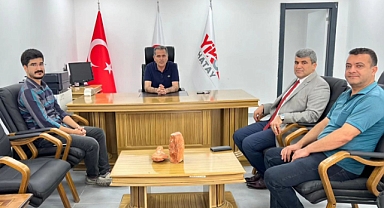 Kaymakam Akdaş'tan Deprem Enkazı Tesisine Ziyaret