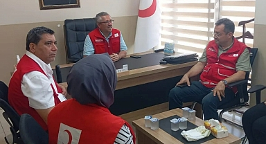 KİMYONOĞLU İLÇE ZİYARETLERİNDE BULUNDU