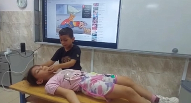 Narlıca İlkokulu Öğrencilerinden Dünya İlk Yardım Günü Etkinliği