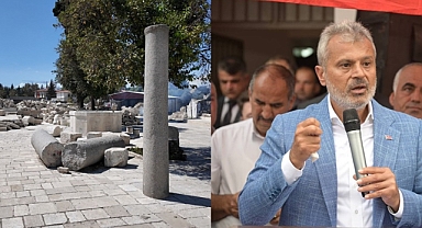 Öntürk: Tarihî Ulu Cami’de Çalışmalar Durdu