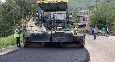 Tahtaköprü’ye 4,5 KM Beton Asfalt