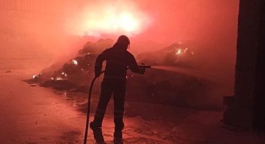 Tarım Fabrikasında Yangın