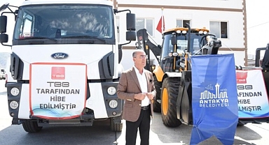 TBB’den Antakya Belediyesi’ne Hibe