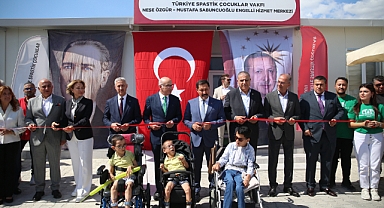 Türkiye Spastik Çocuklar Vakfının Engelli Hizmet Merkezi Açıldı