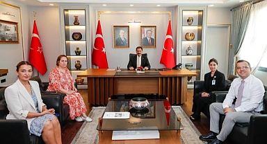 Vali Masatlı, LÖSEV Temsilcilerini Makamında Kabul Etti