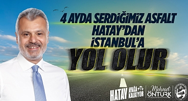 4 ayda 1110 KM Yol Çalışması Yapıldı