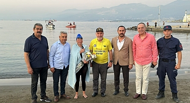 AÇIK DENİZ YÜZME MARATONU İSKENDERUN'DA TAMAMLANDI