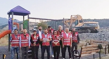 CHP DEFNE TAŞ OCAĞINDA TOPLANDI