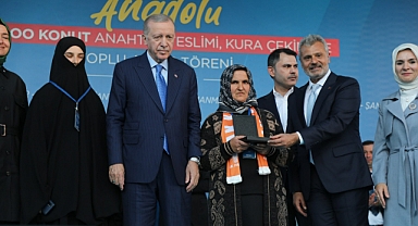 CUMHURBAŞKANI ERDOĞAN’DAN BAŞKAN ÖNTÜRK’E ÖVGÜ