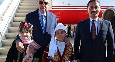 Cumhurbaşkanı Erdoğan, Hatay'da