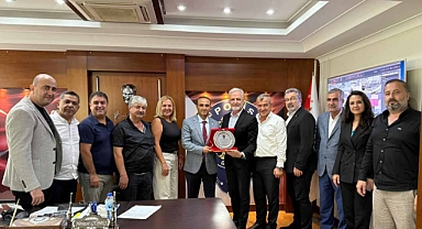 Emniyet Müdürlüğü’nden İTSO’ya Plaket
