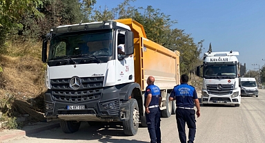 Hafriyat Kamyonlarına Yakın Takip