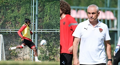 Hatayspor Sivas maçının provasını yaptı