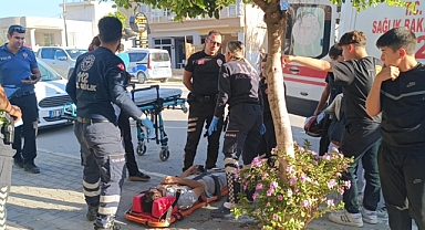 Motosiklet Köpeğe Çarptı