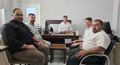 Müftü Topçu, Göreve Yeni Başlayan Personeli Ziyaret Etti