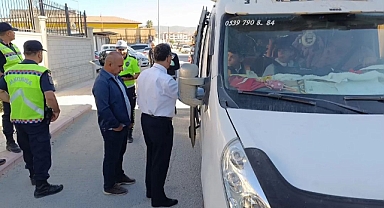 Okul Servisleri Denetlendi