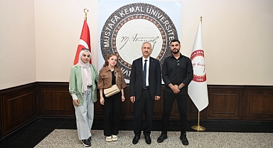 Rektör Eren, Filistinli Öğrencileri Ağırladı
