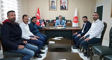 Ahmet Bingöl'den Hatay İl Müftüsü Mevlüt Topçu'ya Ziyaret