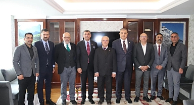GÜZELMANSUR TEMASLARDA BULUNDU