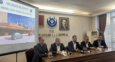 YALÇIN İLÇE ESNAFIYLA BULUŞTU