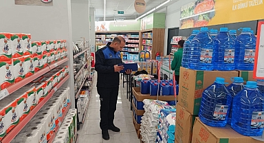 Zabıta Ekiplerinden Market Denetimi