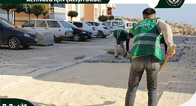 BOZULAN YOLLAR ONARILIYOR