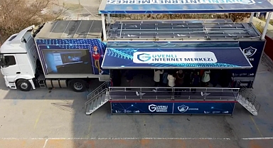 GÜVENLİ İNTERNET TIRI 81 BİN ÖĞRENCİYE ULAŞTI