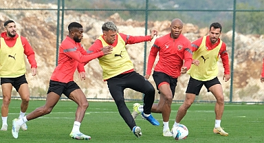Hatayspor Göztepe maçı hazırlıklarını sürdürdü