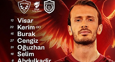 HATAYSPOR’UN İLK 11’İ BELLİ OLDU