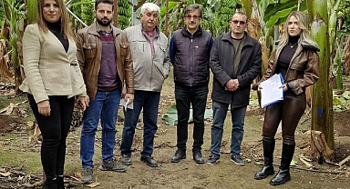 Muz Serası Yatırımları Denetlendi