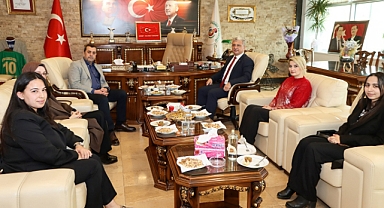 ÖRGÜT'TEN REYHANLI BELEDİYESİ’NE ZİYARET
