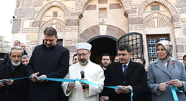 ERBAŞ, İSFAHANİ MESCİDİ’NİN AÇILIŞINI YAPTI