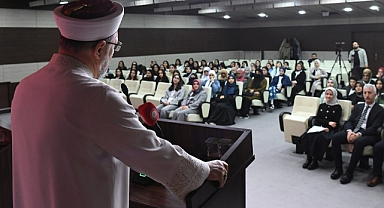 “GENÇLERİMİZİ İSLAM AHLAKIYLA İÇ İÇE YETİŞTİRMEYE ÇALIŞIYORUZ”