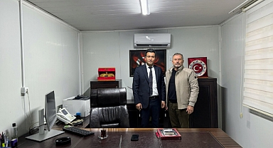 İL MÜDÜRÜ GENCER'E İLK TEBRİK BAŞKAN TUTAR'DAN