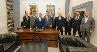 KIZILAY’DAN KAYMAKAM ÇOBAN’A ZİYARET