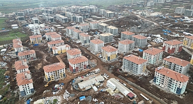 KONUTLARIN YÜZDE 45'İ TESLİM EDİLDİ