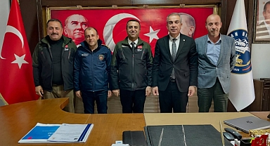 BAŞKAN ÇELİK, HBB YETKİLİLERİNİ AĞIRLADI