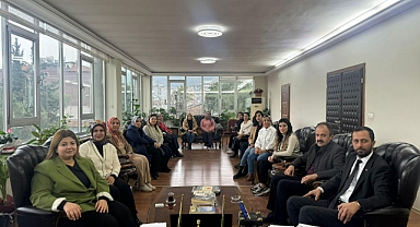 BAŞKAN YALÇIN AK TEŞKİLATI AĞIRLADI