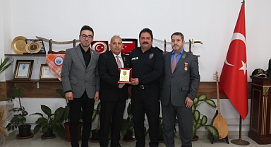 Hatay İl Emniyet Müdürü, Gazileri Makamında Ağırladı